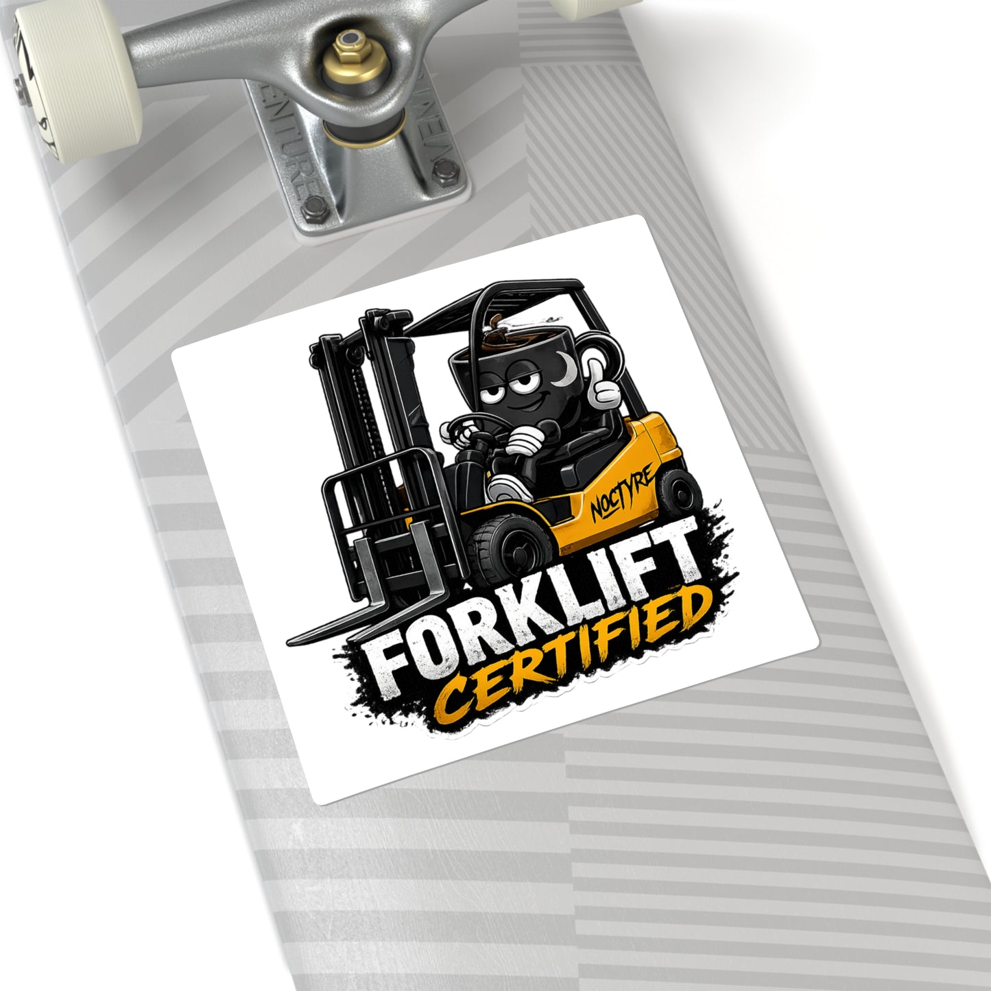Forklift Certified Stickers