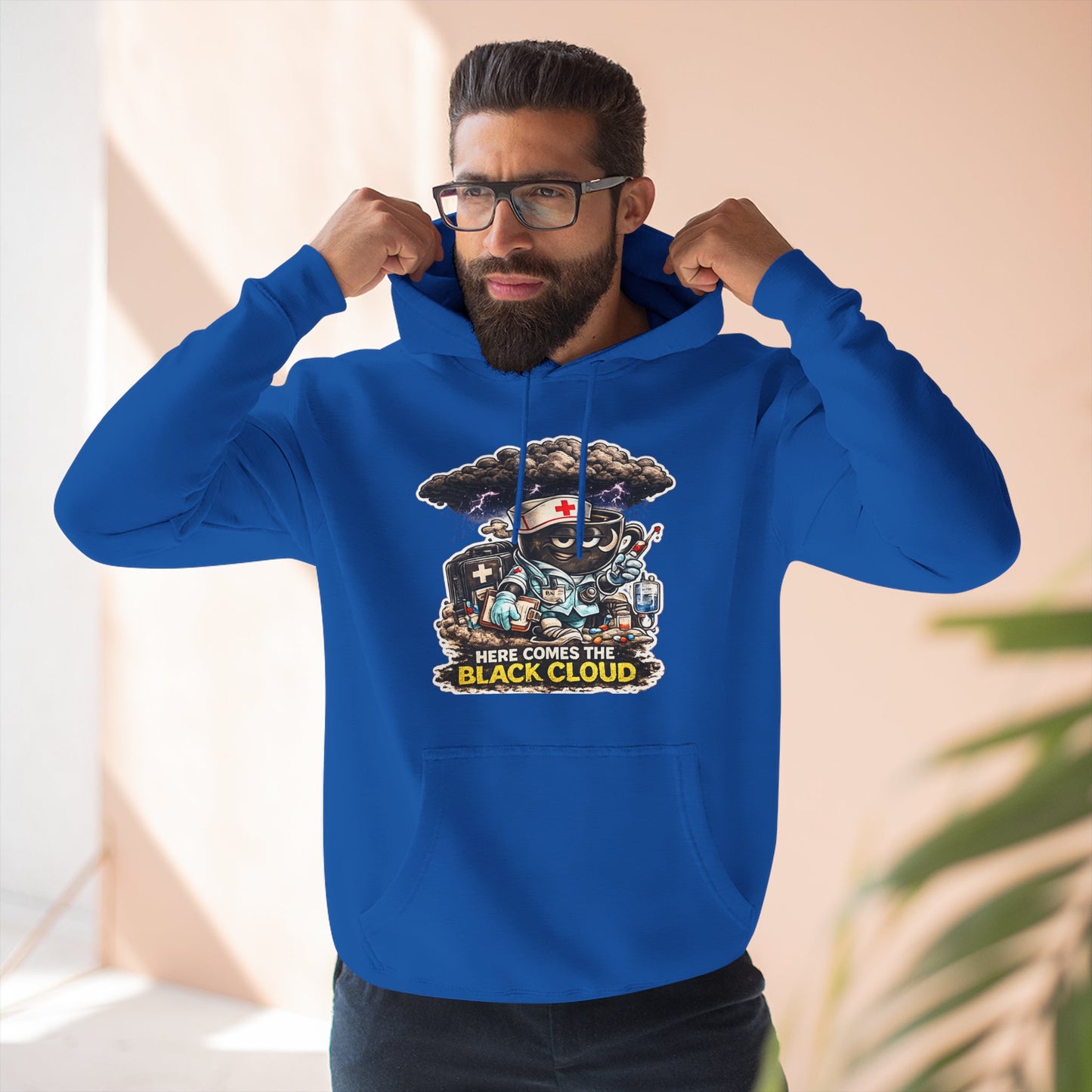 Here Comes The Black Cloud Hoodie
