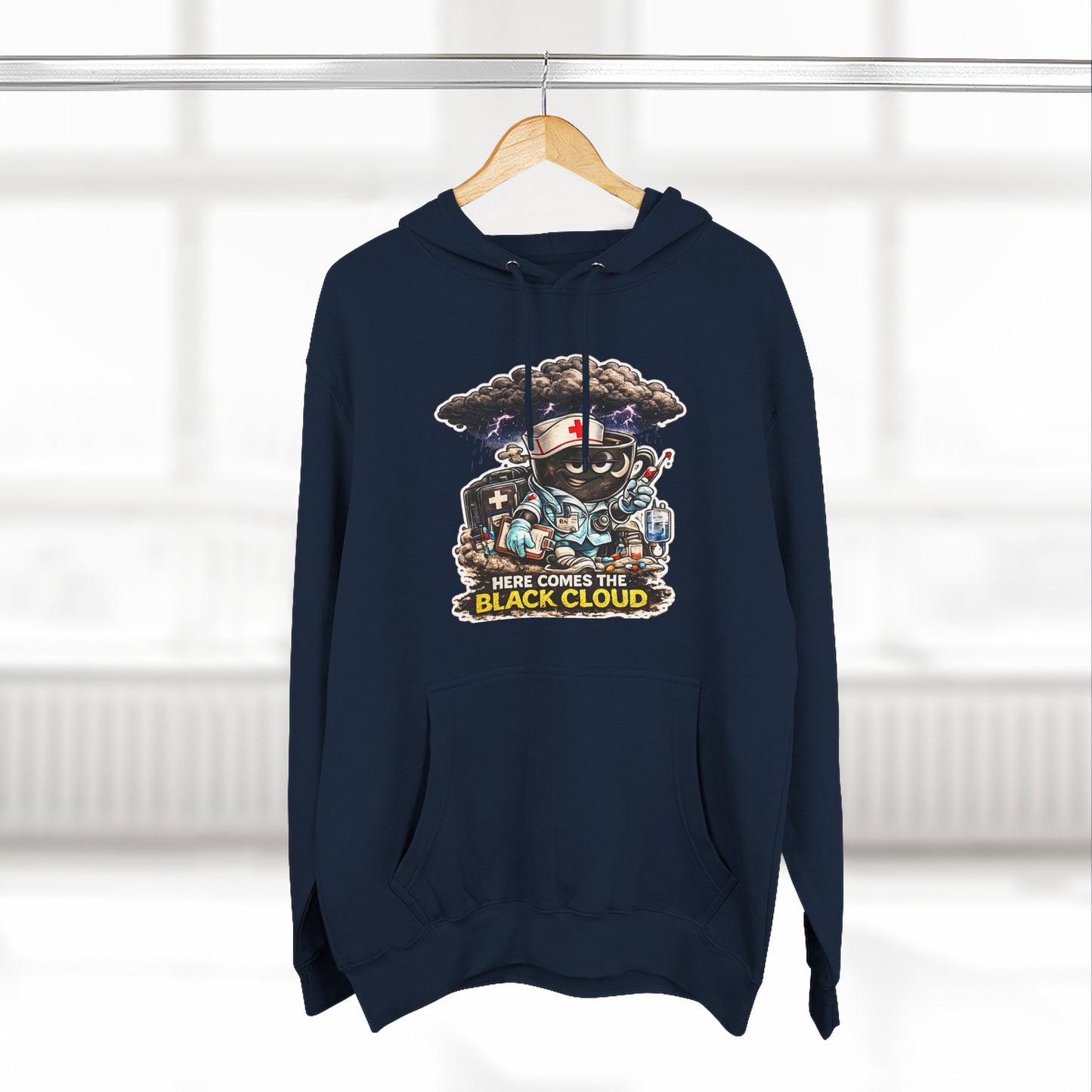 Here Comes The Black Cloud Hoodie