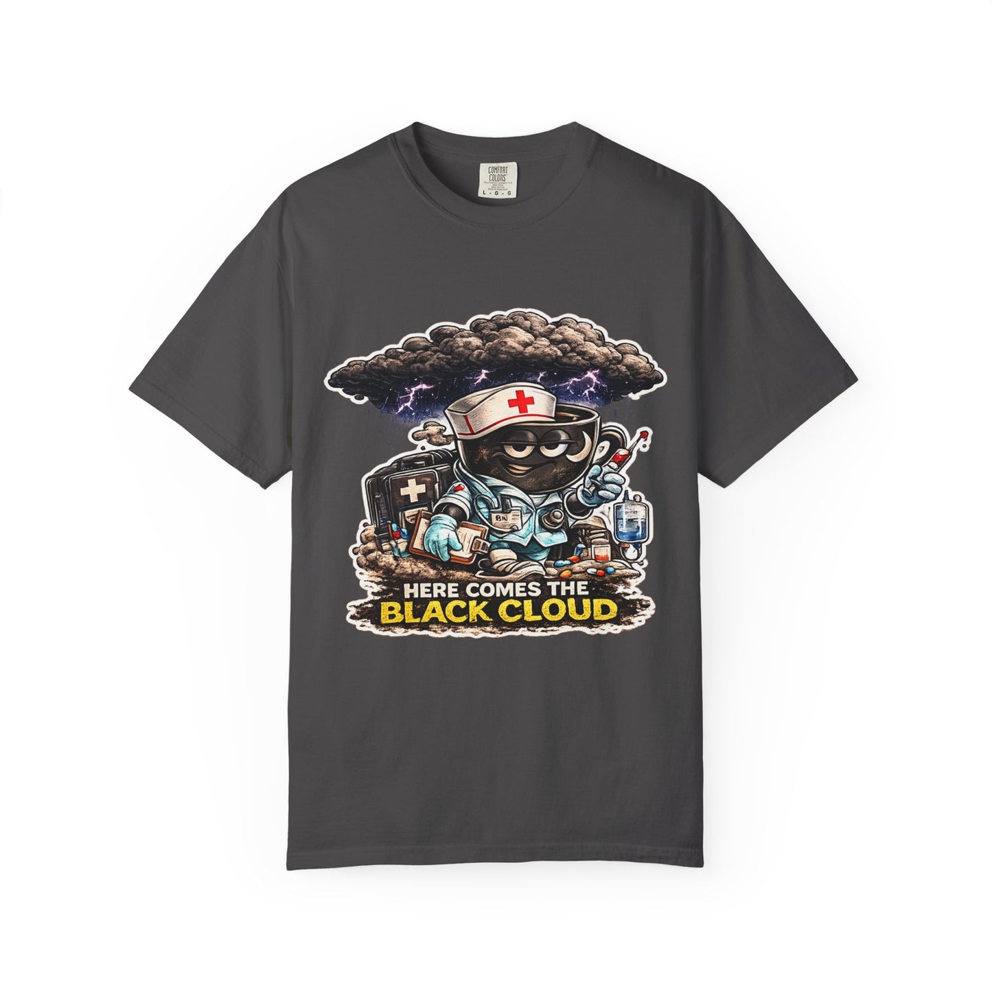 Here Comes The Black Cloud T-shirt