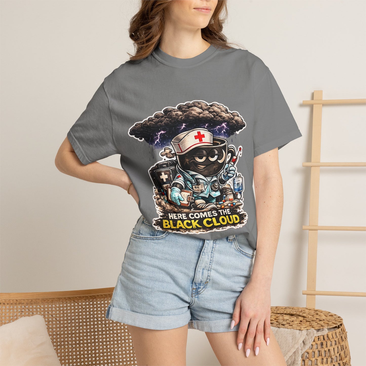 Here Comes The Black Cloud T-shirt