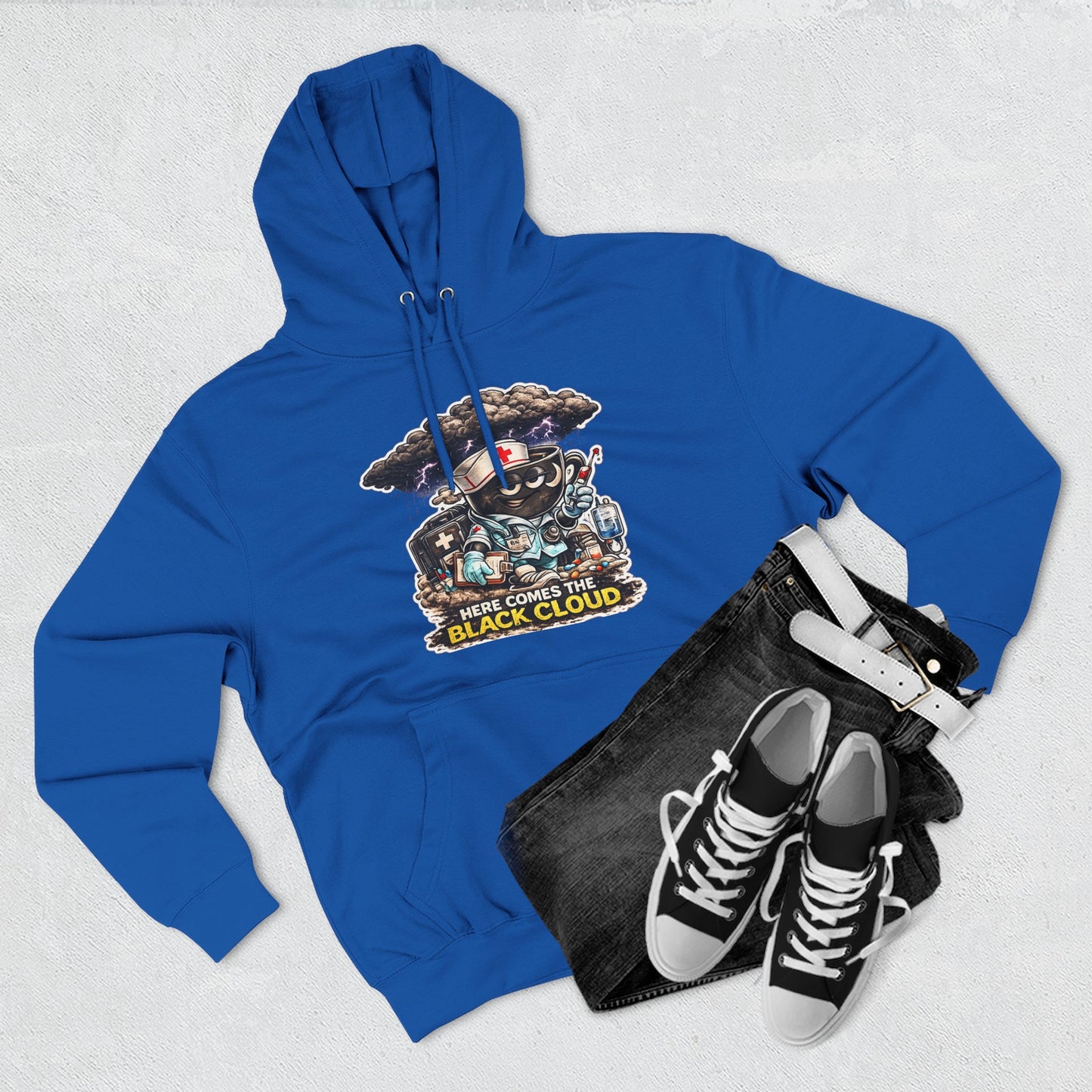 Here Comes The Black Cloud Hoodie