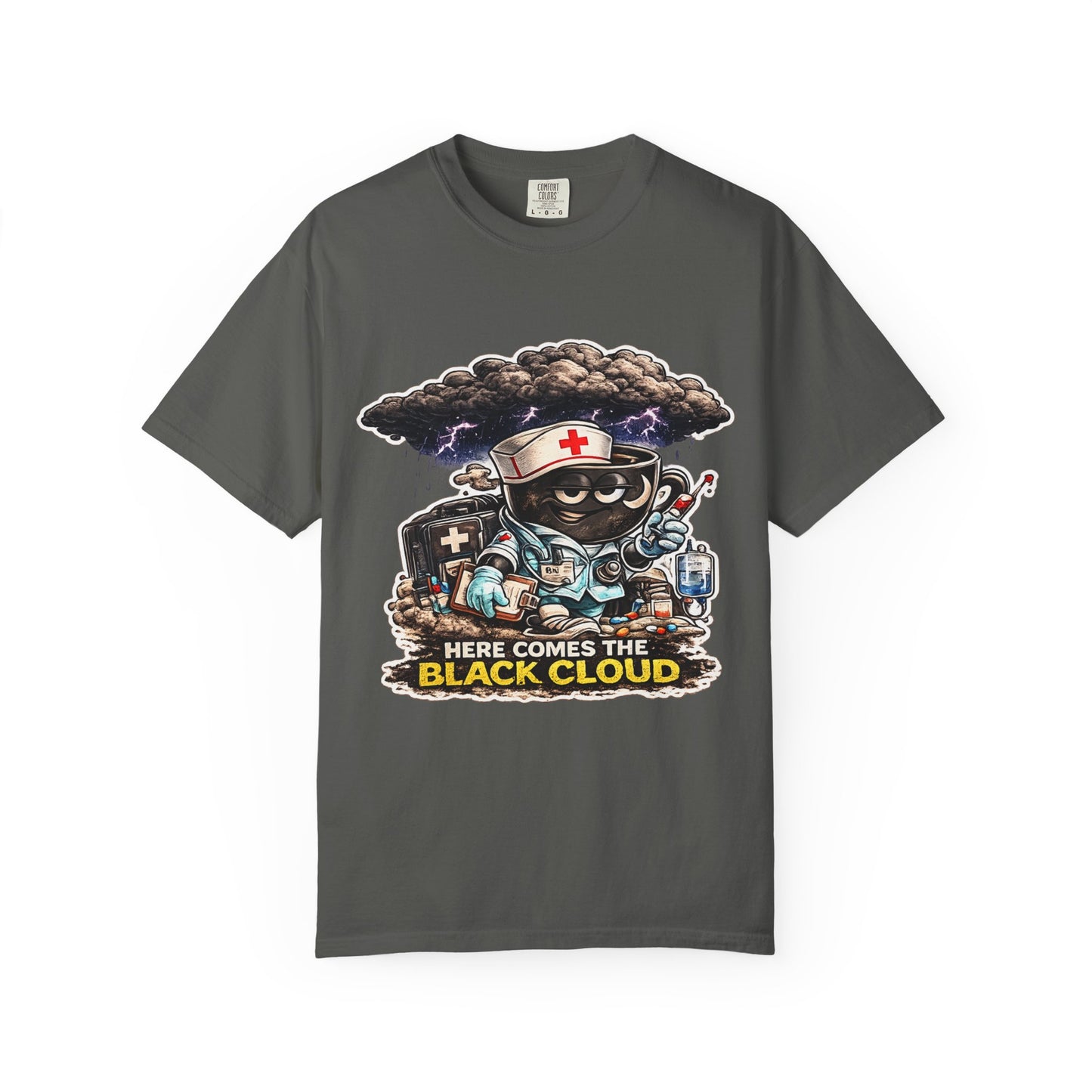 Here Comes The Black Cloud T-shirt