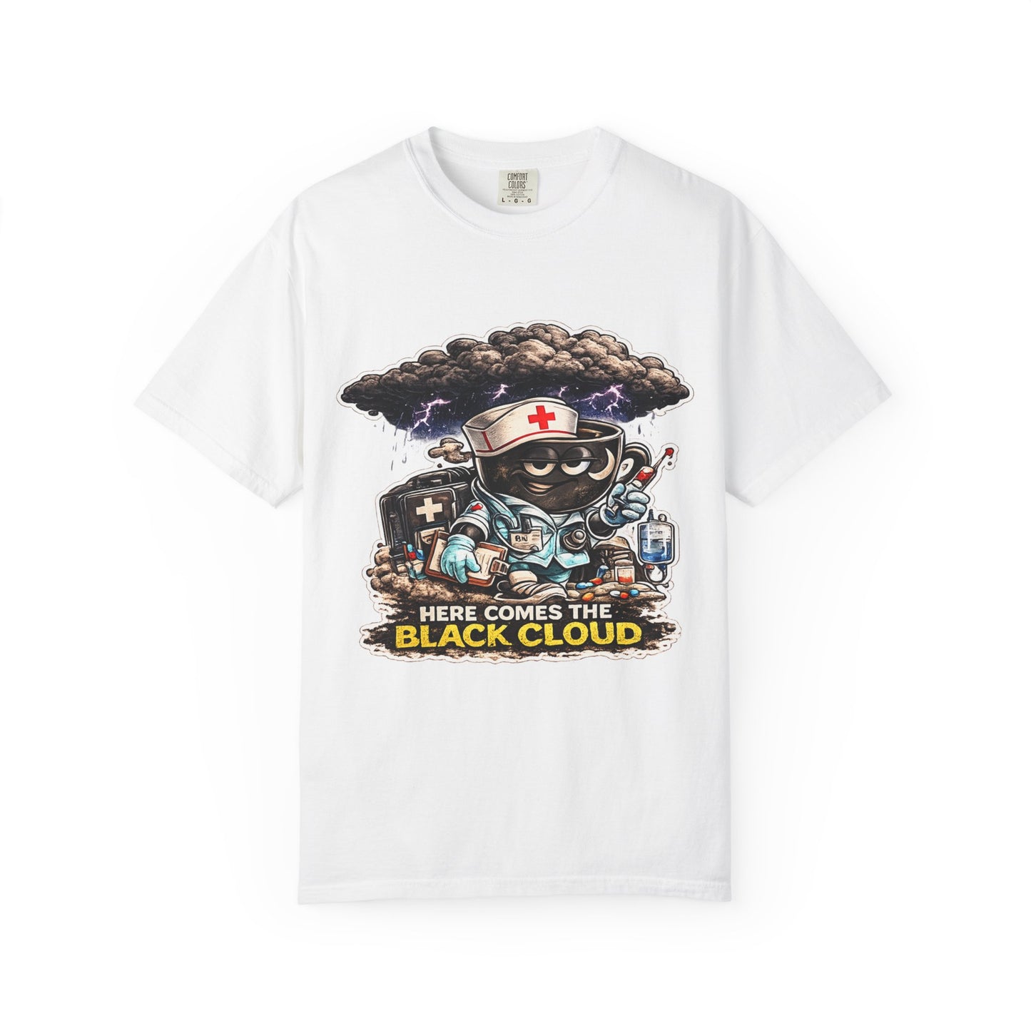 Here Comes The Black Cloud T-shirt