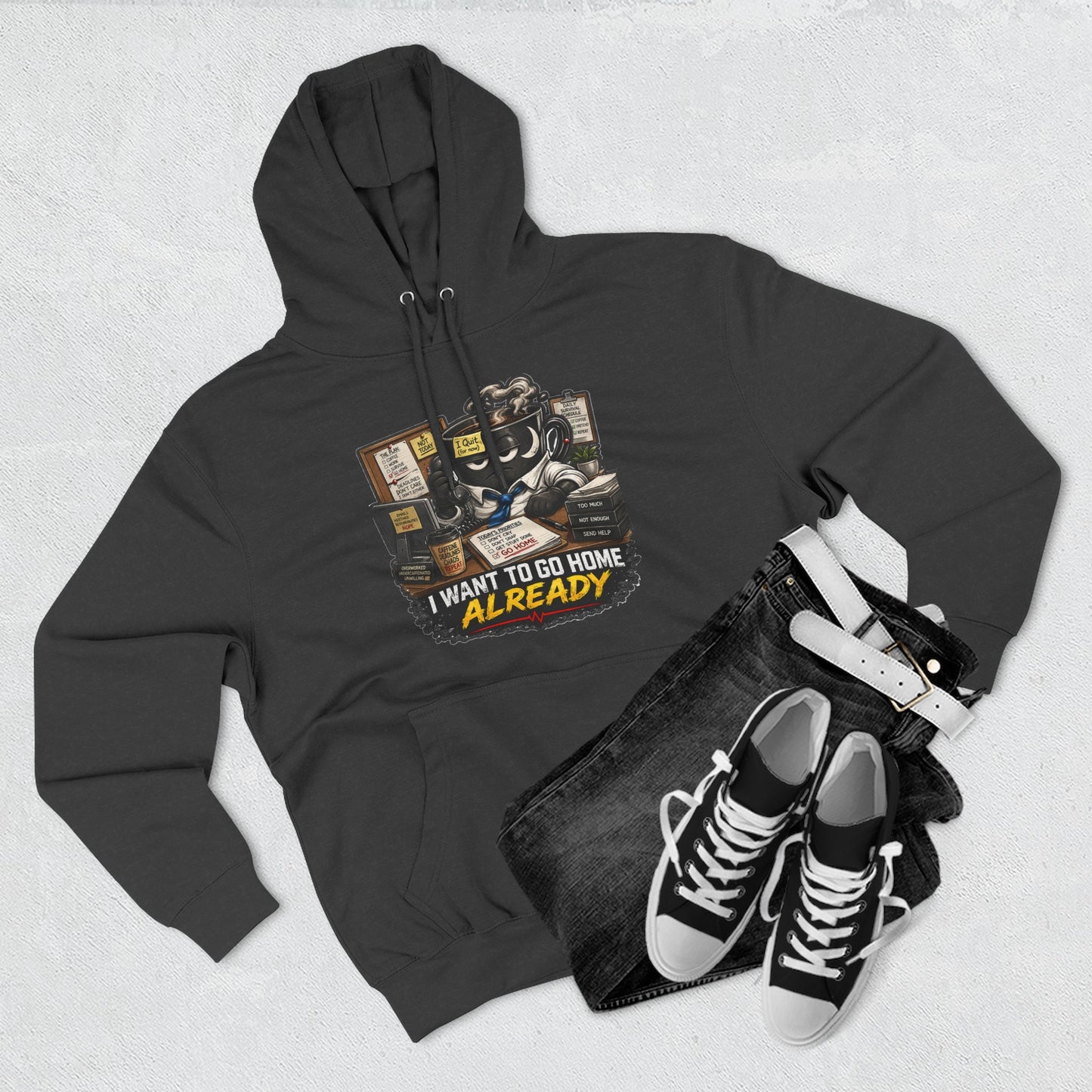 I Want To Go Home Already Hoodie