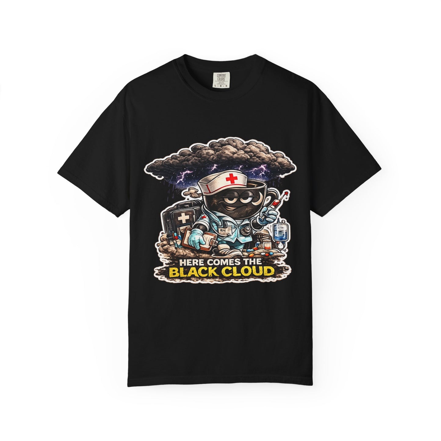 Here Comes The Black Cloud T-shirt