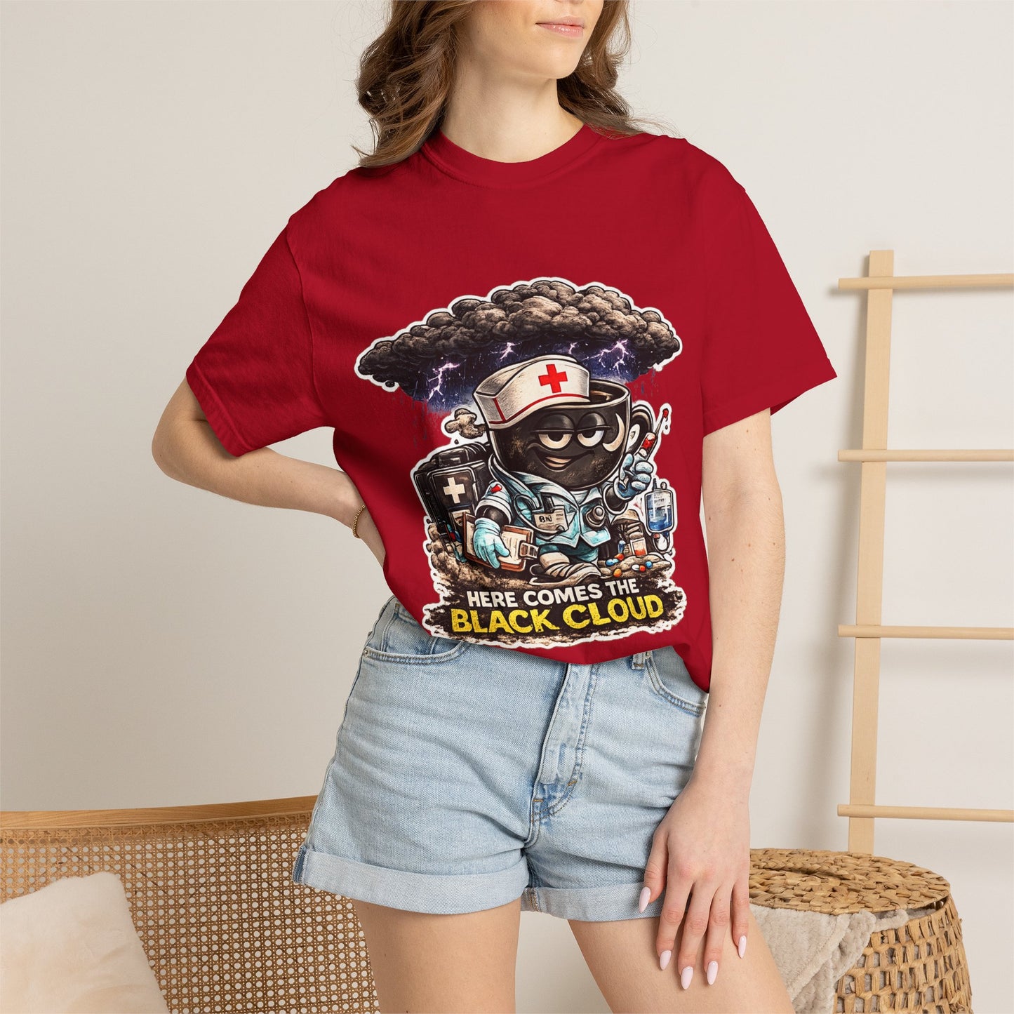 Here Comes The Black Cloud T-shirt