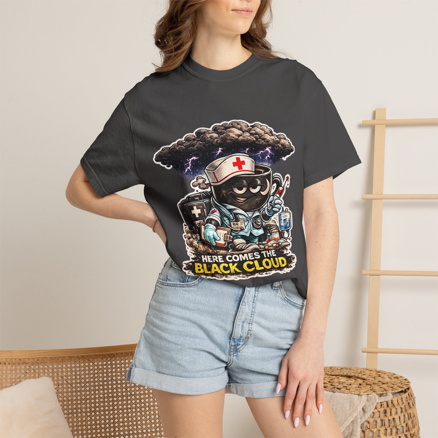 Here Comes The Black Cloud T-shirt