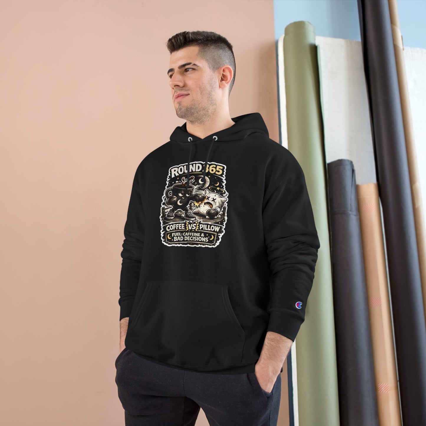 Coffee vs Pillow Hoodie