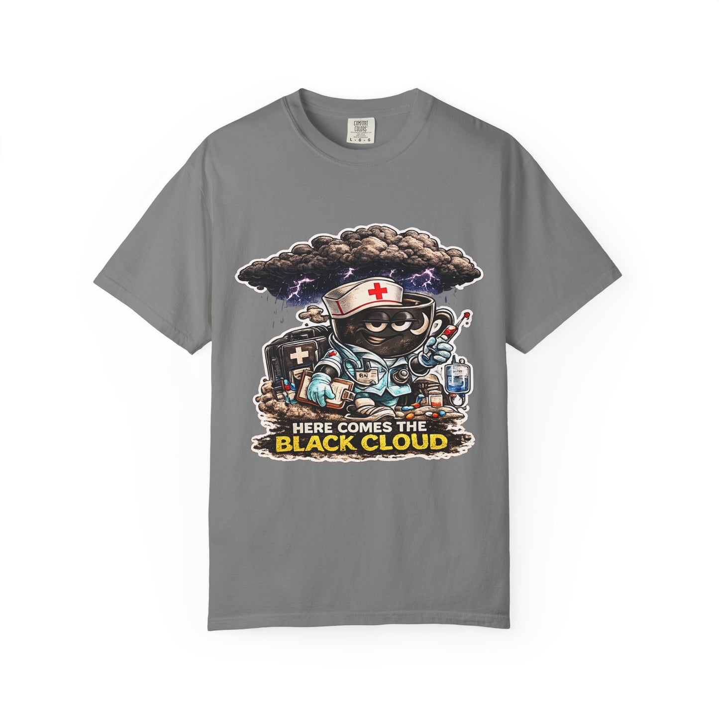 Here Comes The Black Cloud T-shirt