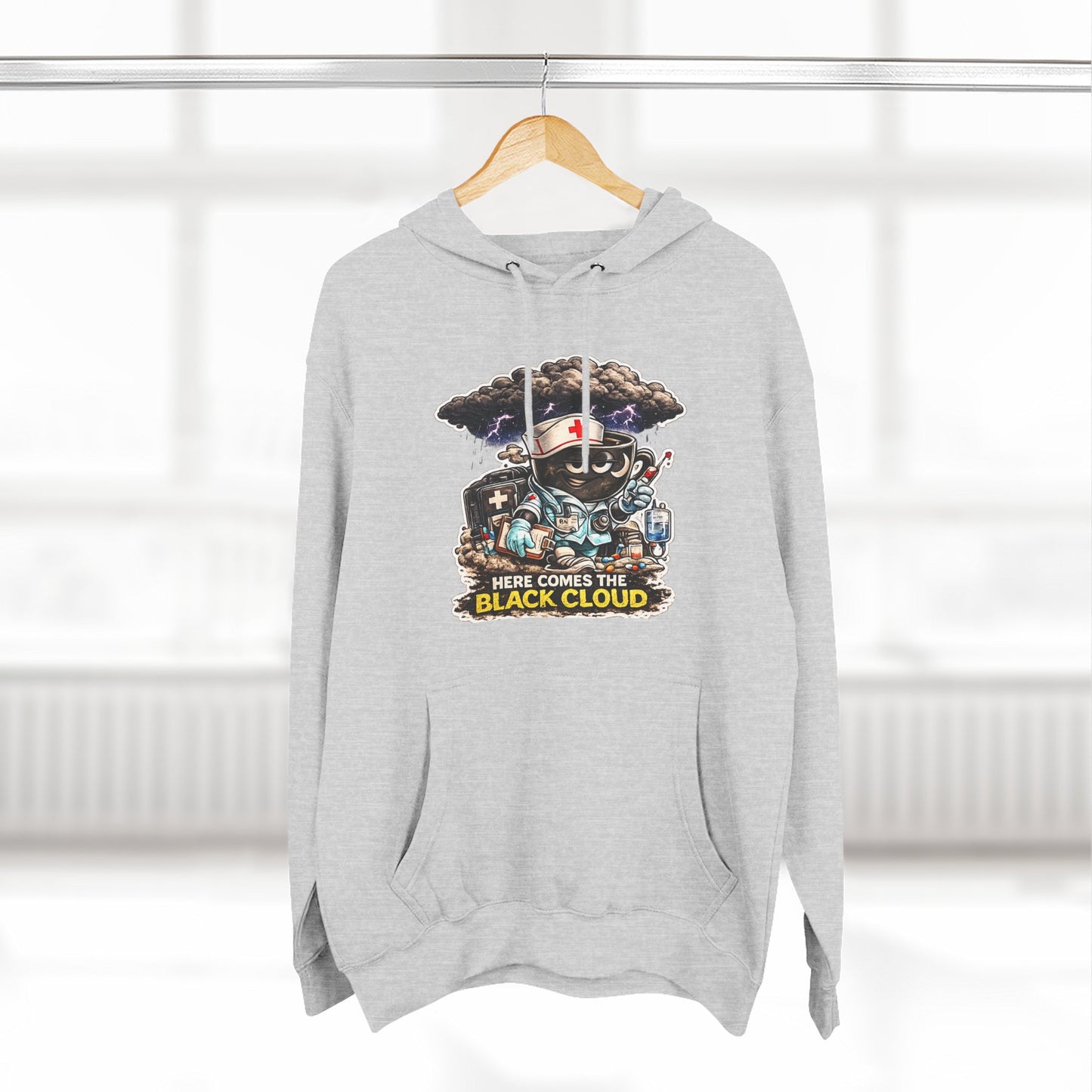 Here Comes The Black Cloud Hoodie