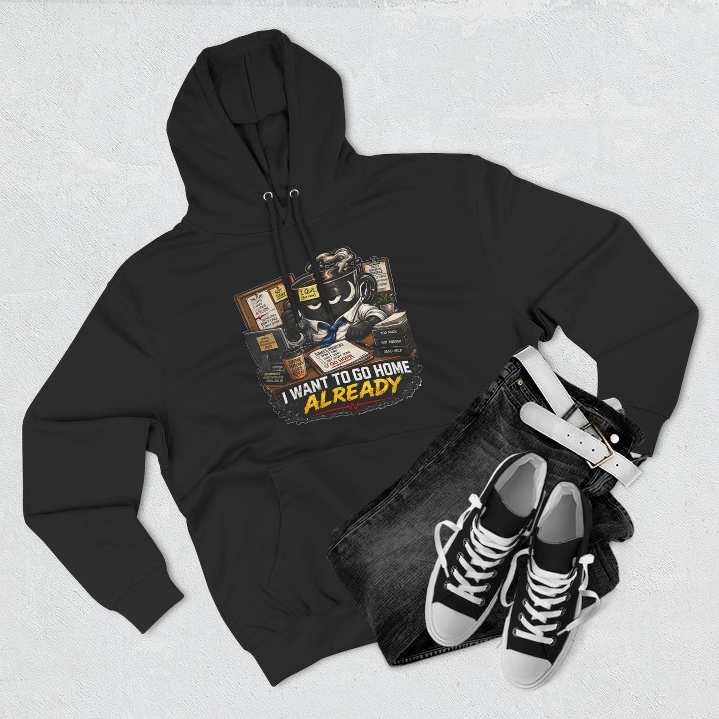 I Want To Go Home Already Hoodie