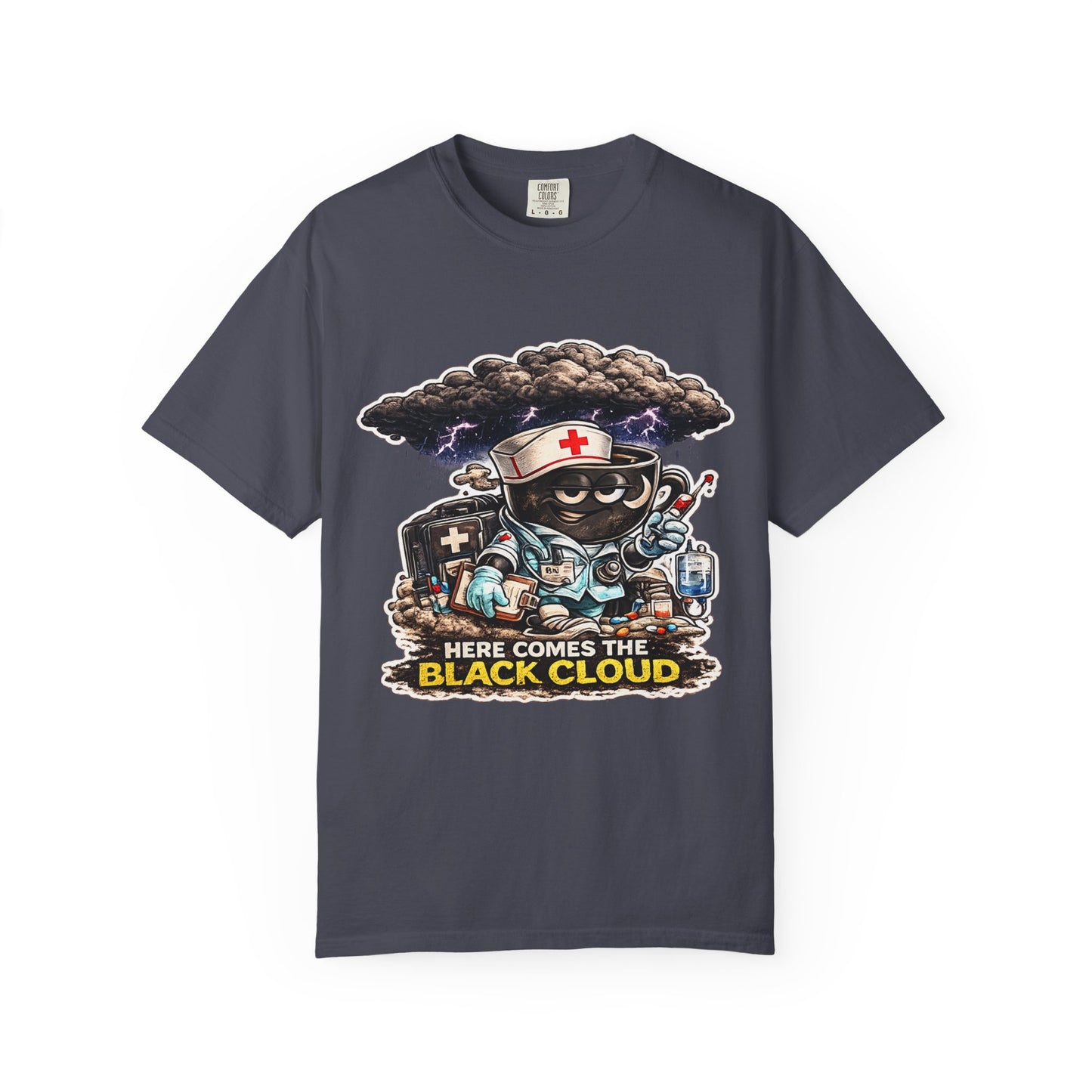 Here Comes The Black Cloud T-shirt