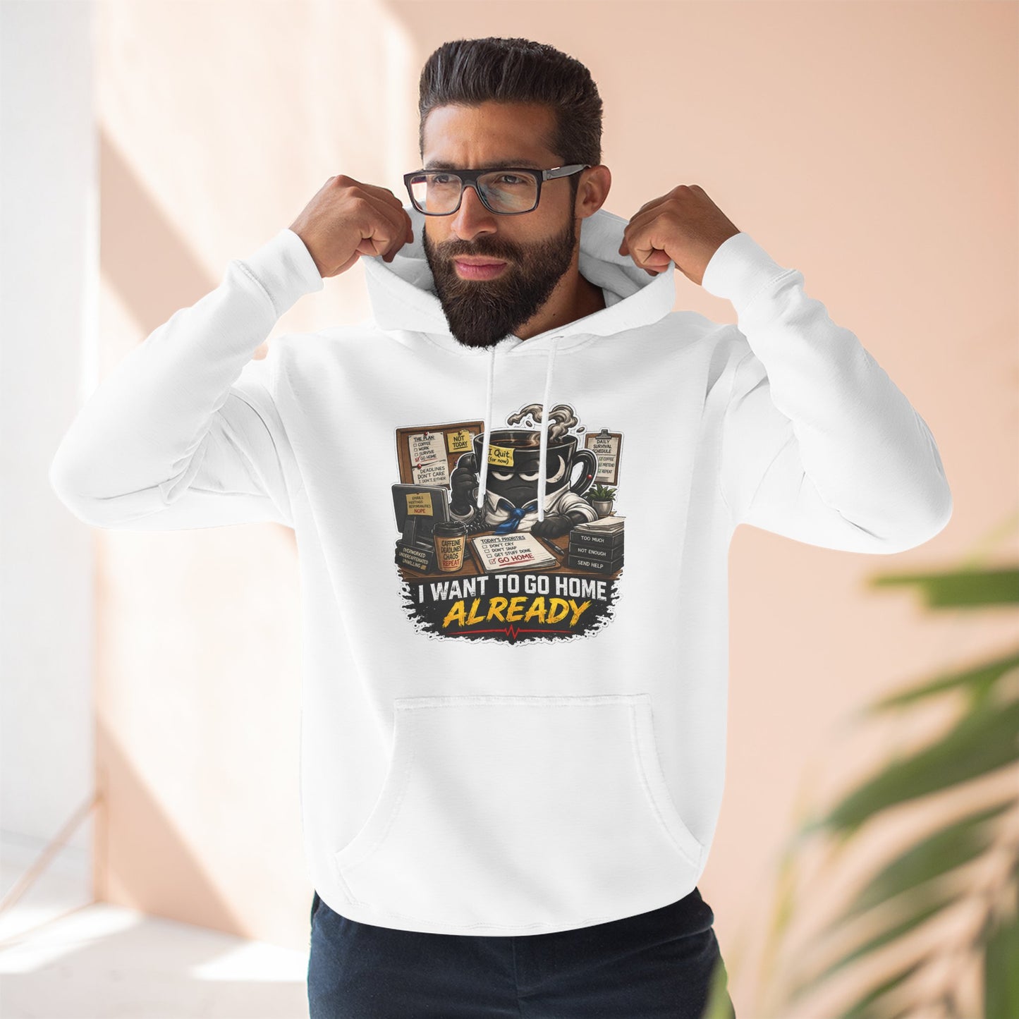I Want To Go Home Already Hoodie