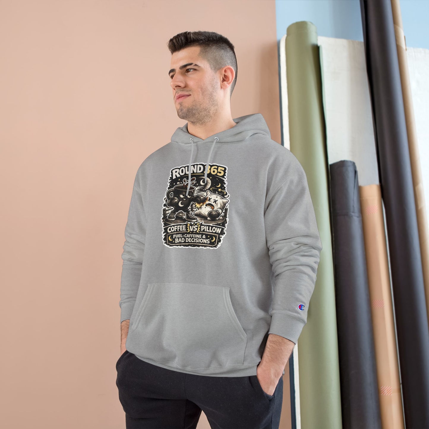 Coffee vs Pillow Hoodie