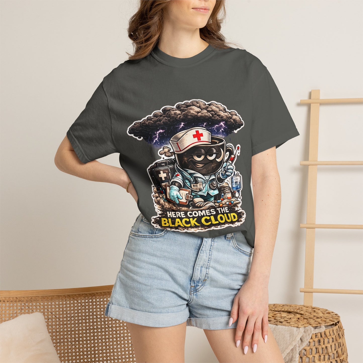Here Comes The Black Cloud T-shirt