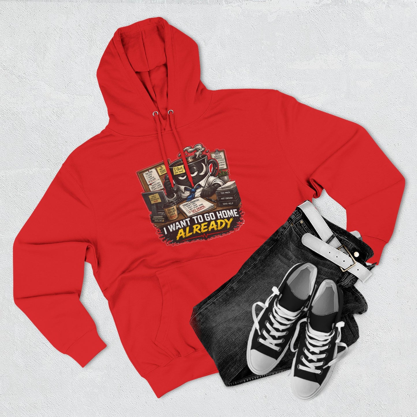 I Want To Go Home Already Hoodie