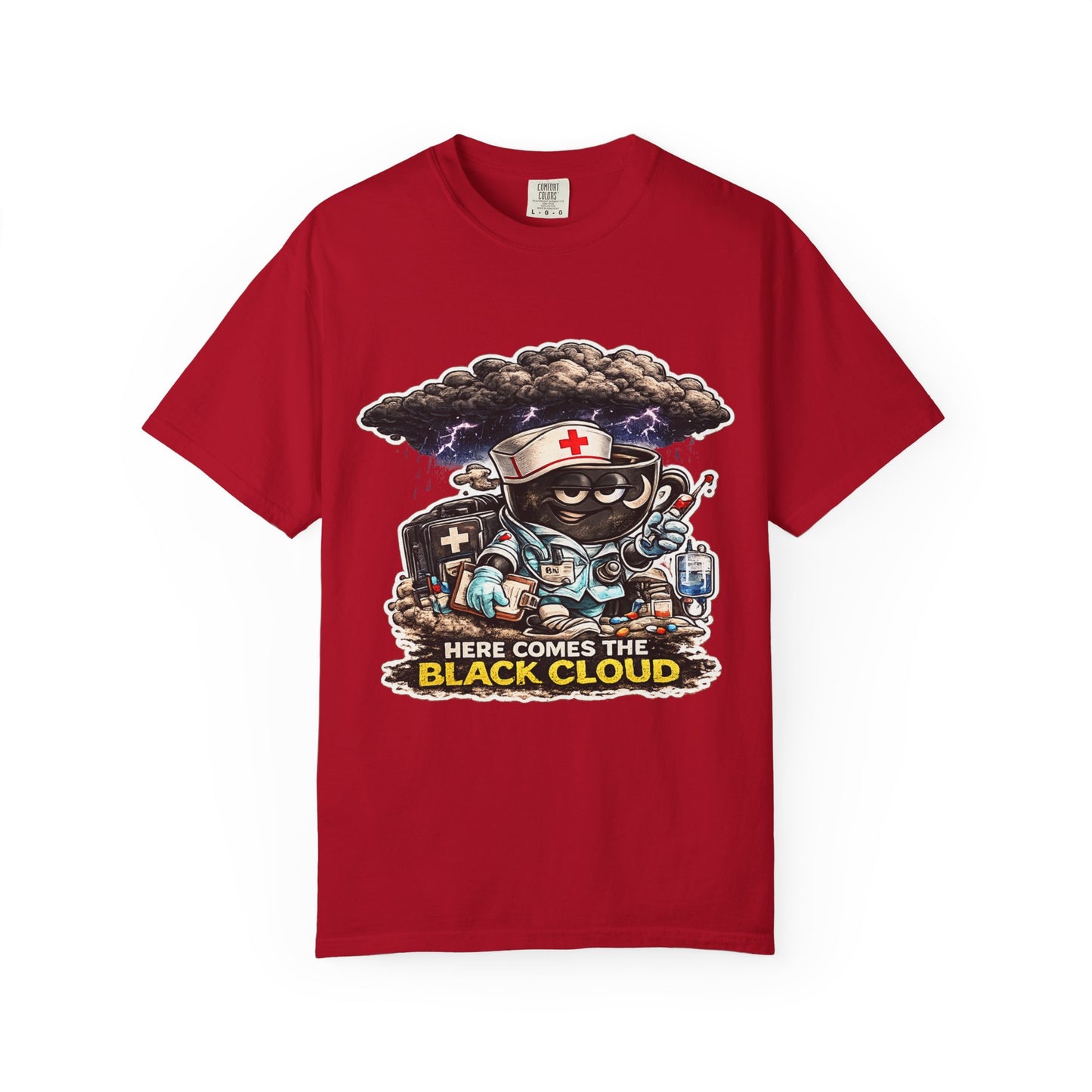 Here Comes The Black Cloud T-shirt