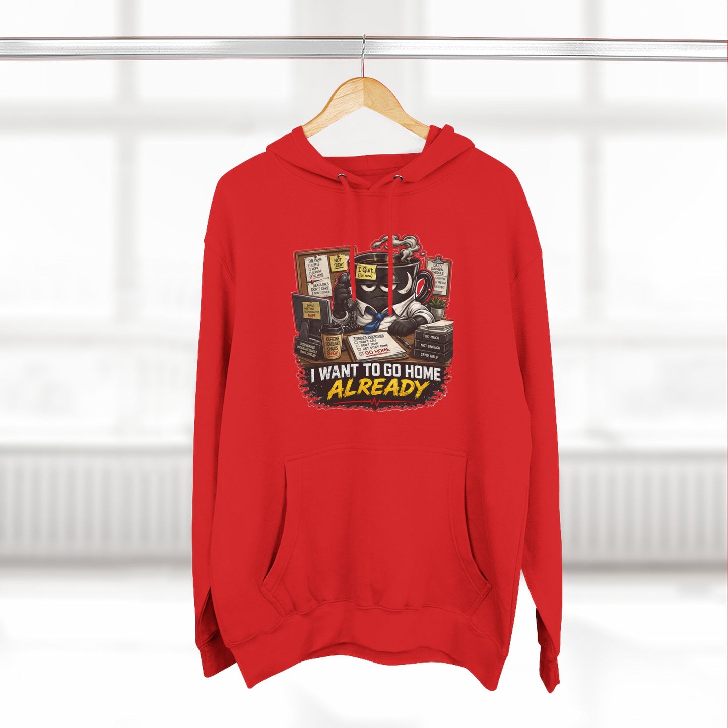 I Want To Go Home Already Hoodie