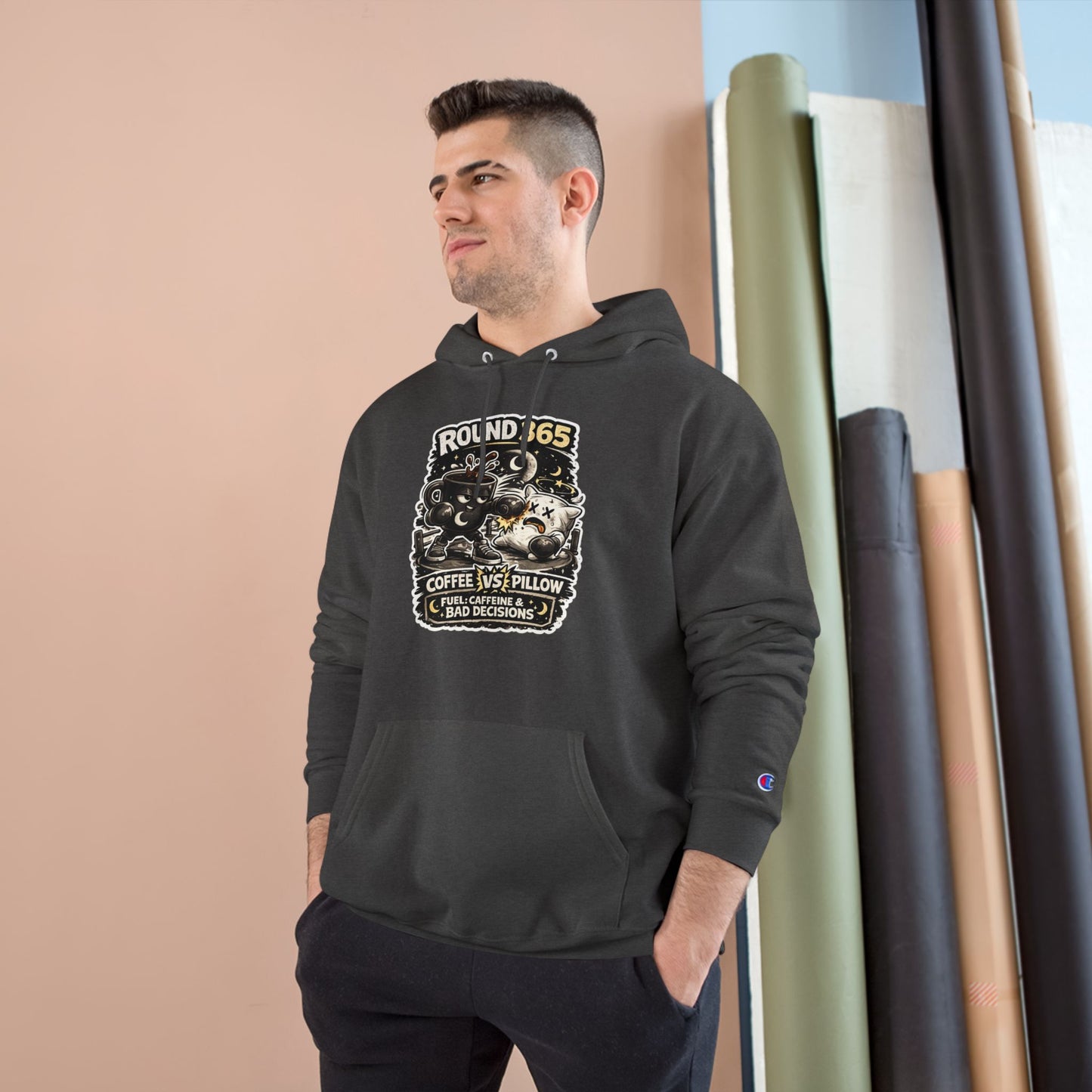 Coffee vs Pillow Hoodie