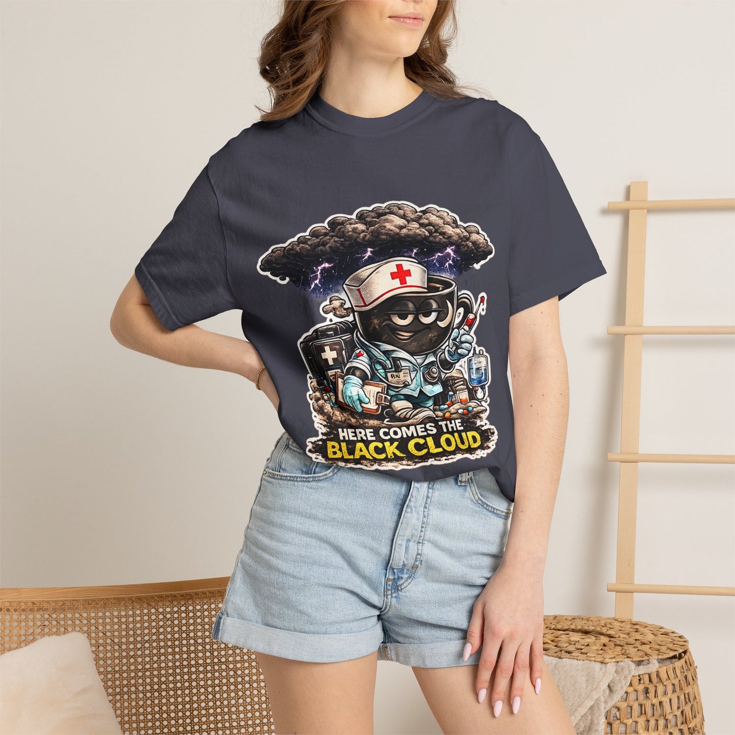 Here Comes The Black Cloud T-shirt